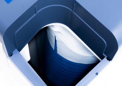 Ecoperla Slimline water softener salt container