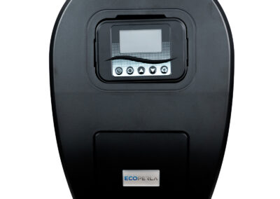 Ecoperla Nexo water softener from the top