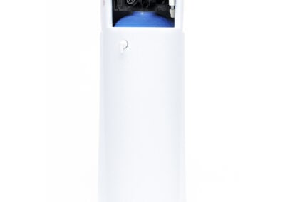Ecoperla Slimline water softener back view